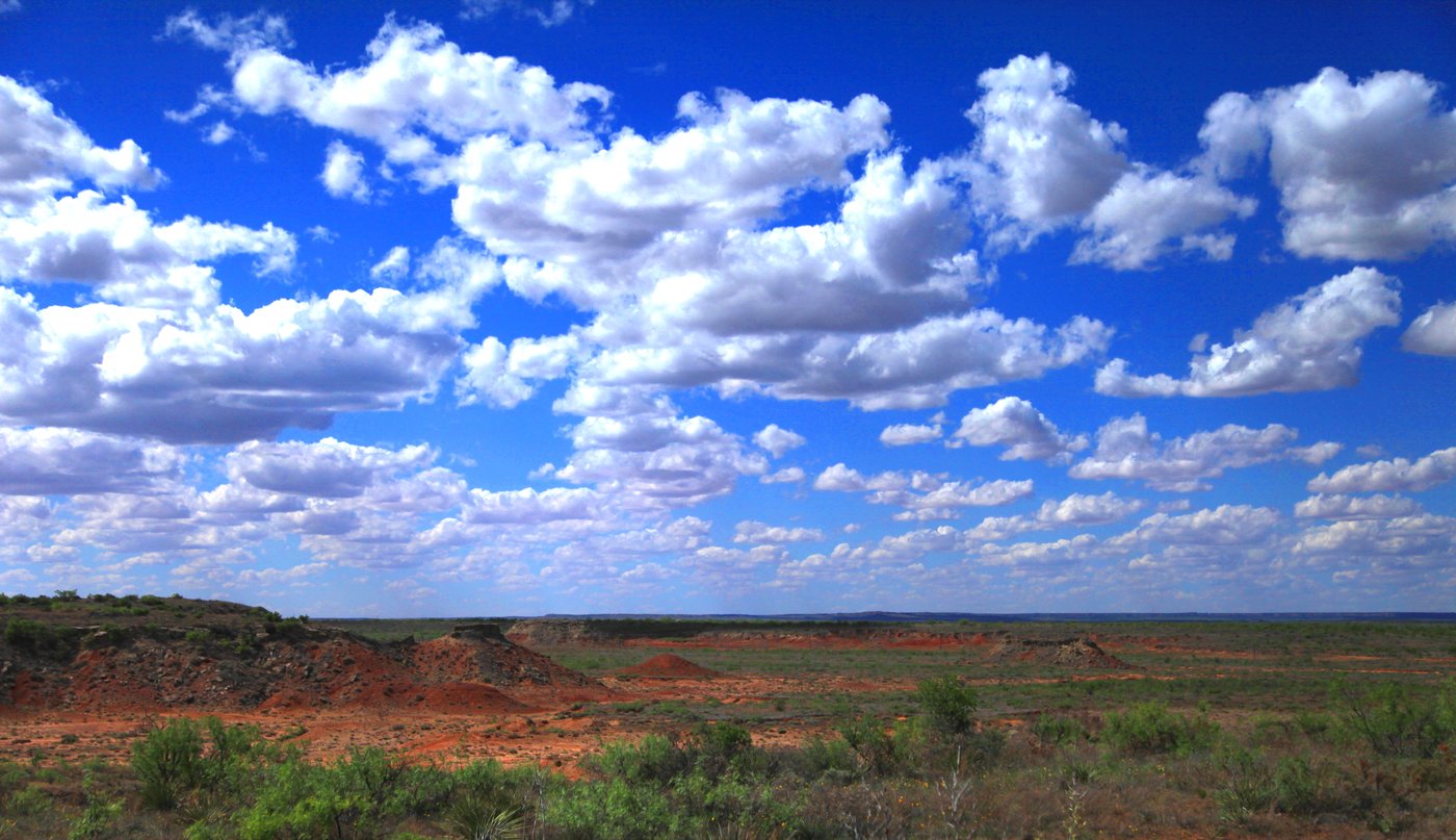 West Texas landscape near Post, Texas